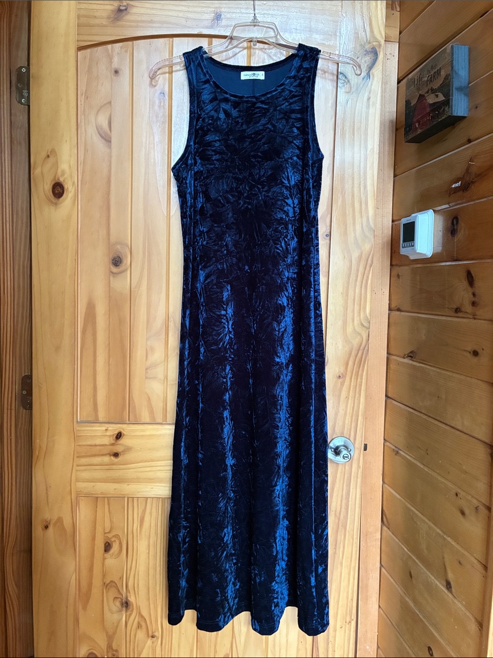 Natural life Veronica velvet maxi